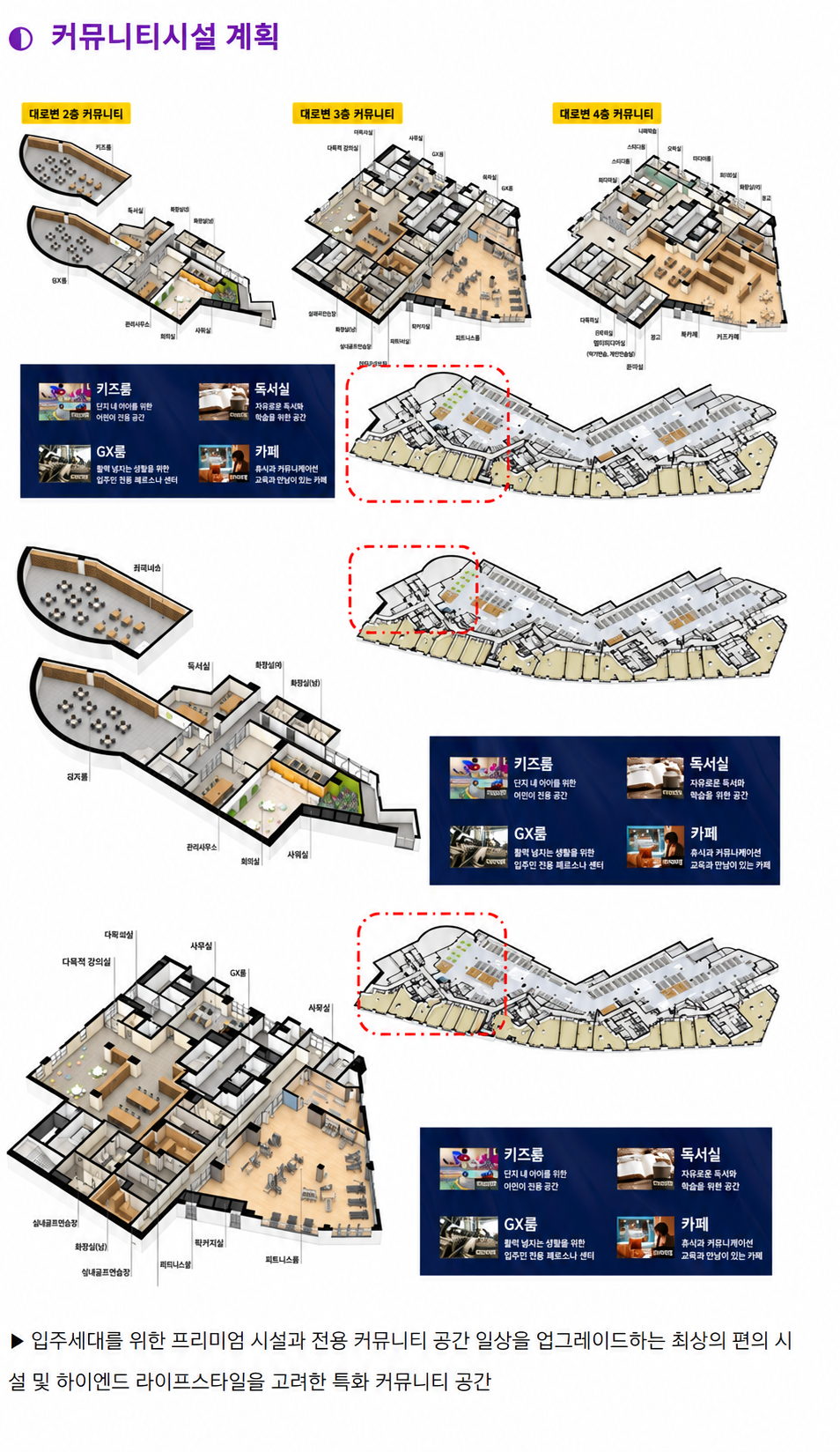 커뮤니티시설 계획