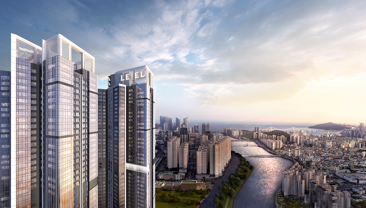 해운대 르엘 리버파크 센텀 부산 재송동 · 현장 안내 이미지